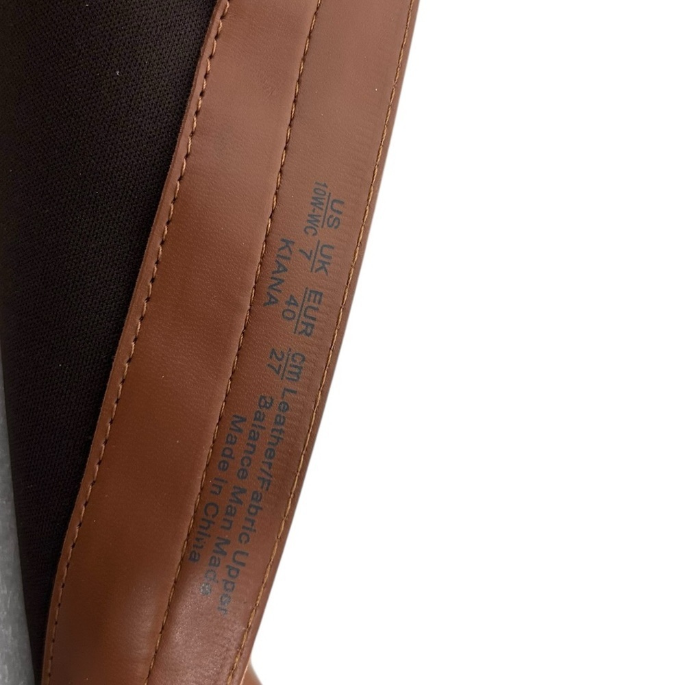 Naturalizer Women's Kiana Banana Bread Wide Calf Knee High Riding Boot 10W WC - Picture 7 of 7